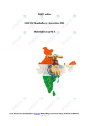 Indien | Logistik med fokus på lagerstyring | Rapport SO