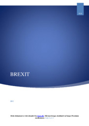 Brexit | SRO
