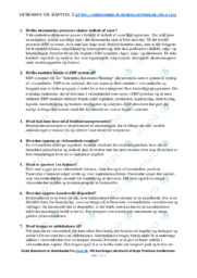 10 Spørgsmål | Kapitel 21 | Noter Virksomhedsøkonomi