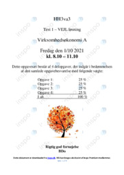 Del 1-4 | Virksomhedsøkonomi