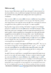 The man who loved flowers | Analyse