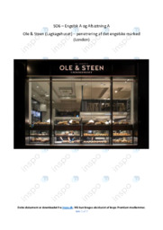 Ole & Steen | Erhvervscase