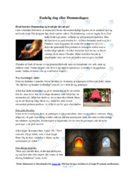 Dommedagen | Noter | Tjek vores gode noter her