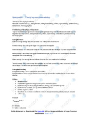 Energi og energiomsætning | Fysik