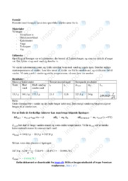Smeltevarme | Rapport Fysik
