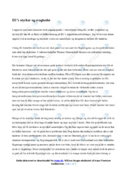 EUs styrker og svagheder | Discussion
