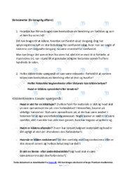 En kongelig affære | Noter Historie