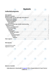 Statistik | Matematik