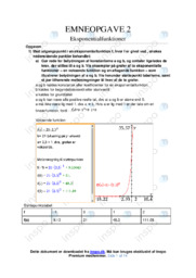 Eksponentialfunktioner | Noter Matematik