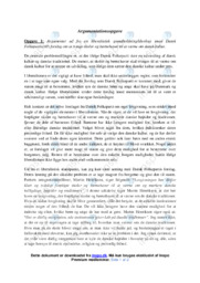 Grundholdning ideologi | Argumentationsopgave