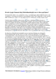 Fodboldlandsholdet som våben mod Qatar | Essay