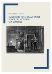 Kvindernes rolle i samfundet | DHO