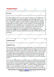 Hillbilly | Analyse af bog | J D Vance