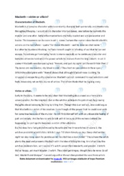 Macbeth | Analyse af film | Opgave