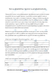 Køn og arbejdsdeling i hjemmet | Synopsis