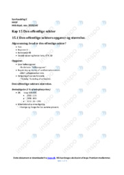 Den offentlige sektor | Noter Samfundsfag