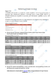Optimering af knappe ressourcer | Analyse
