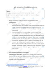 Produktionsstyring | Analyse