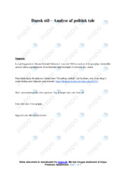 Johanne Schmidt Nielsens 1. maj tale 2016 | Analyse