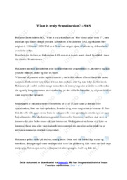 What is truly Scandinavian | Analyse