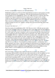 Genren folkevisen | Redegørelse