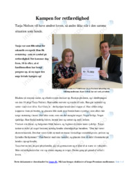 Kampen for retfærdighed | Artikel