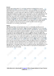 De gales hjem | Noter Analyse | Pia Juul