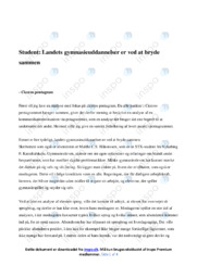 Landets gynmasieuddannelser er ved at bryde sammen | Analyse