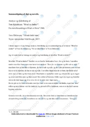 Hvad er døden | Analyse | Tom Kristensen