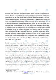 Hvad er racisme | Dansk Esasy