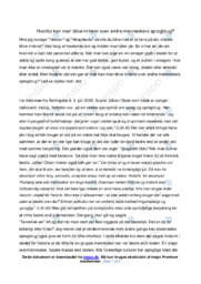 Interview | Analyse | Johan Olsen