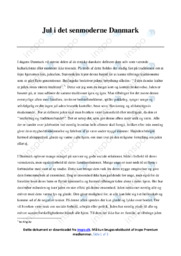 Jul i det senmoderne Danmark | Analyse | Berkay Ünal