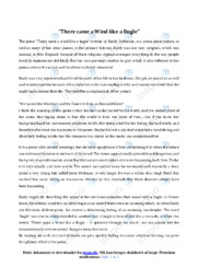 There came a Wind like a Bugle | Essay