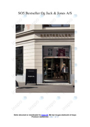 Jack & Jones AS | Afsætning Case