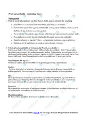 Peter Larsen Kaffe | Afsætning Case