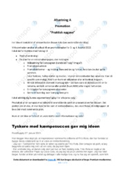 Bruun Kola | Noter Afsætning Case