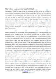 Den ligegyldige krimi | Analyse | Anton Geist