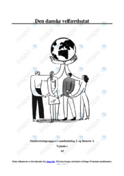 Den danske velfærdsstat | SRO