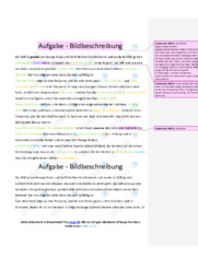Bildbeschreibung | Opgave