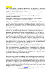Land og Folk | Noter Analyse | Hans Kirk