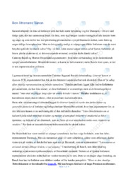 Litterær kanon er ligesom FCK | Analyse | Cathrine R. R.