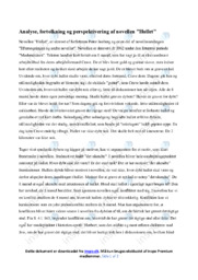 Hullet | Analyse | Peter Seeberg