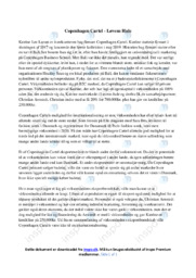 Copenhagen Cartel | Noter Afsætning Case