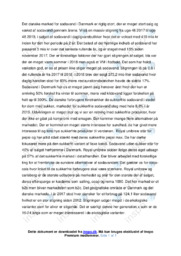 Det danske marked for sodavand | Analyse