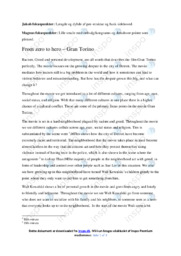 Gran Torino | Analyse | From zero to hero | Opgave i engelsk
