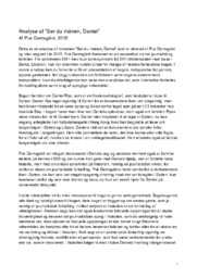 Analyse af “Ser du månen, Daniel”