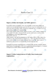 Netflix | Analyse | Opgave