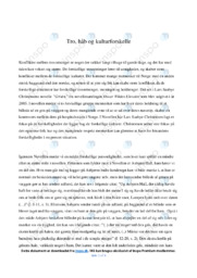 Analyse | Lars Saabye Christensen