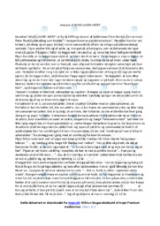 HVAD LAVER I HER | Analyse | Peter Ronild