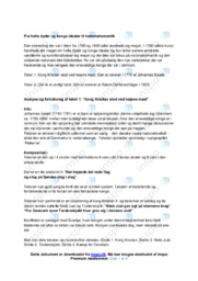 Kong Kristian stod ved højen mast | Analyse | Johannes Ewald